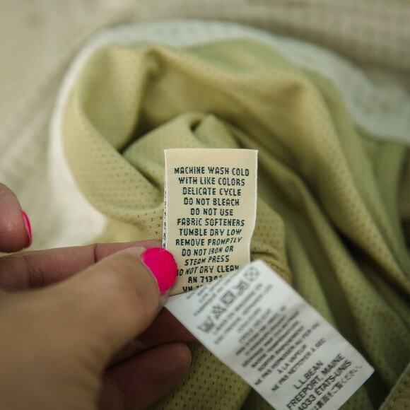 L.L. Bean Size 6 Khaki Water Repellant Comfort Trail Outdoor Active Pocket Skort - Picture 6 of 7